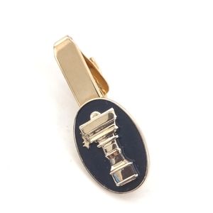 GE Turbine Jet Engine Vintage Tie Bar Clip ramjet ge pratt & whitney turbofan